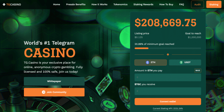 TG-Casino Pagina principala