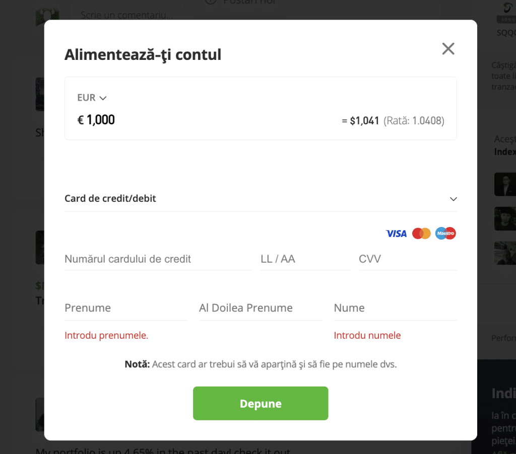 Step 3: Deposit Funds