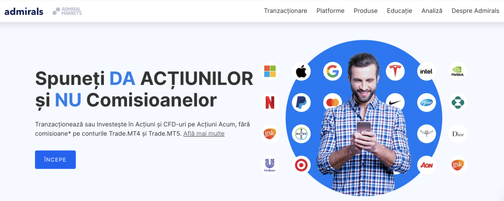 Admiral Markets - FCA regulated broker with which you can buy Tesla shares