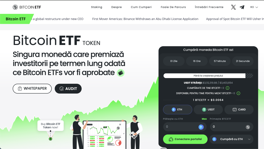 BitcoinETF TOKEN pagina principala