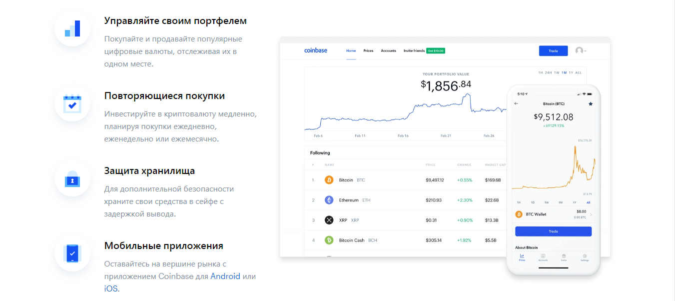 Coinbase не приходит код на телефон