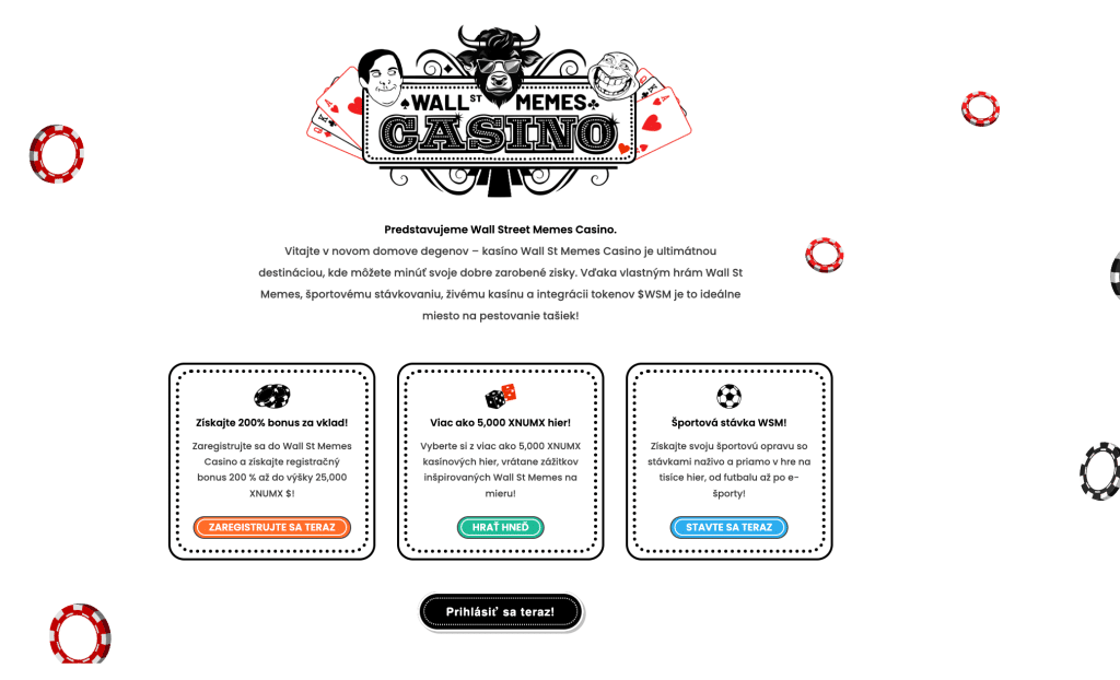 Wall Street Memes kasíno