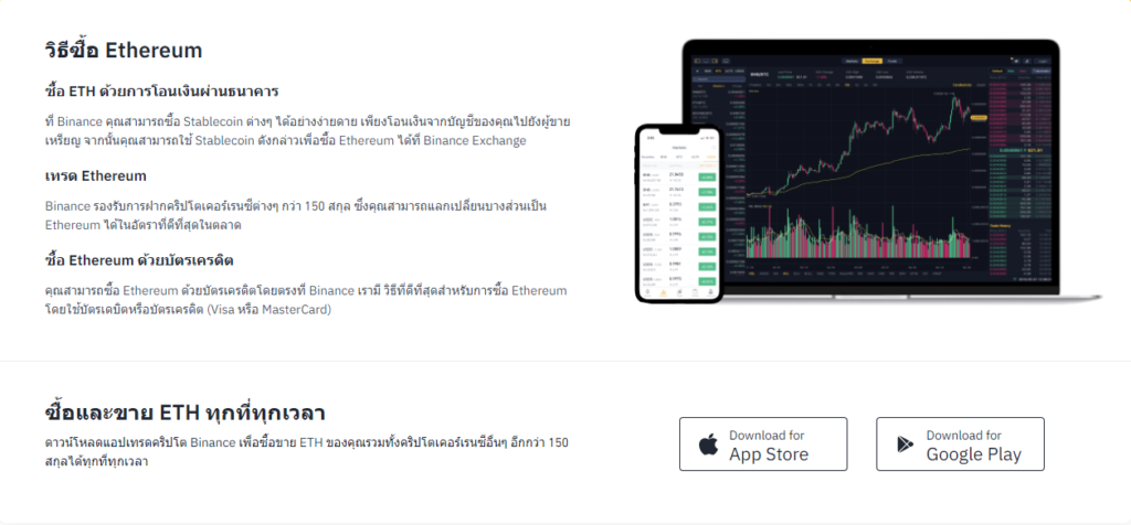 Binance - Ethereum ETH