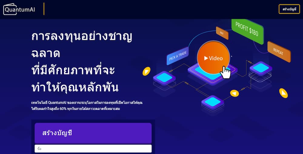 Quantum AI - แพลตฟอร์มการเทรดออฟชั่นที่