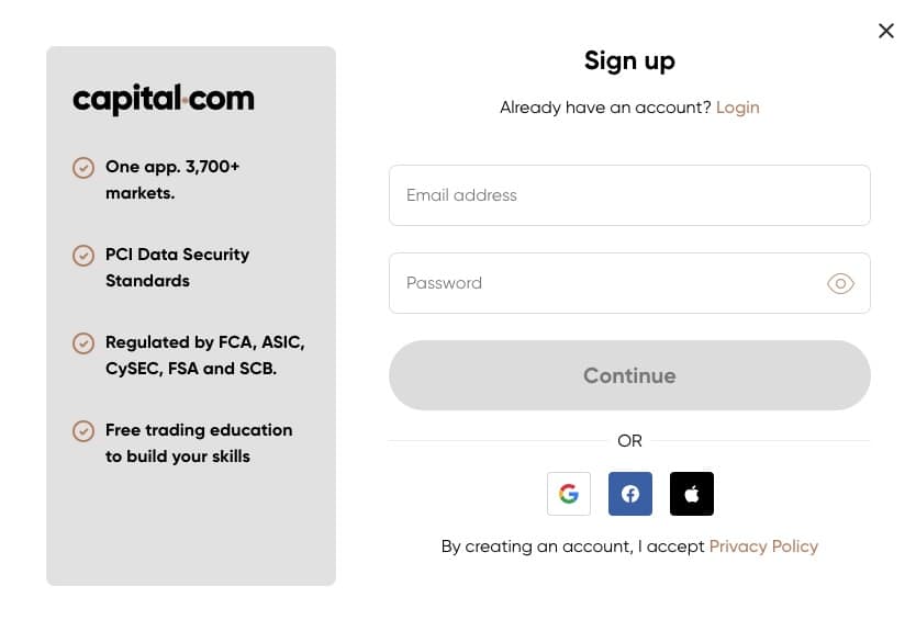 Bir Hesap Açın ve Para Yükleyin