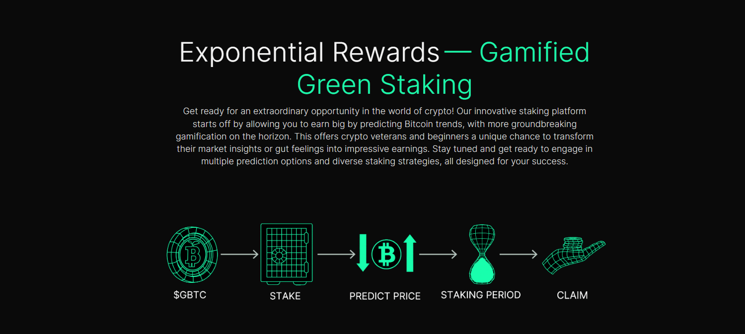 Green Bitcoin Al - Green Staking