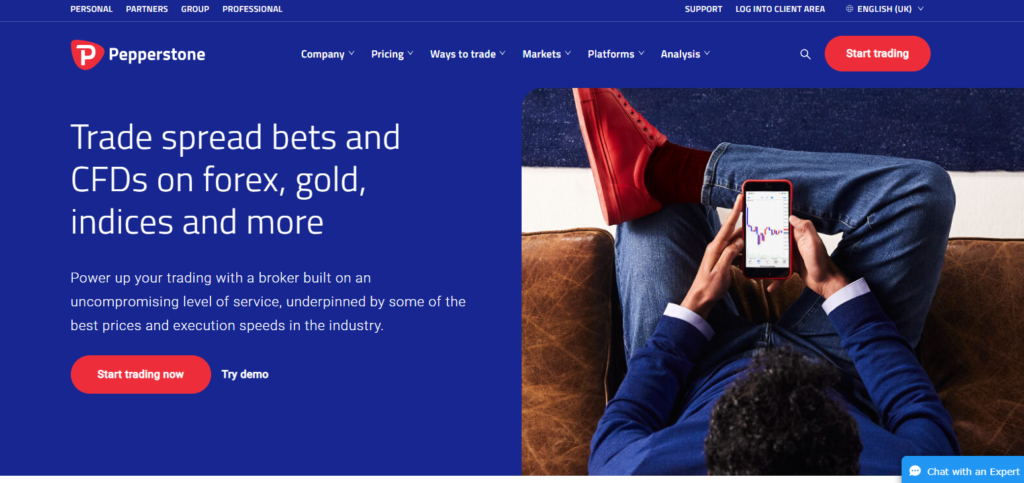 Pepperstone trading platform for uk traders