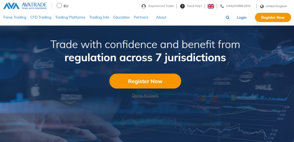 AvaTrade forex trading platform uk