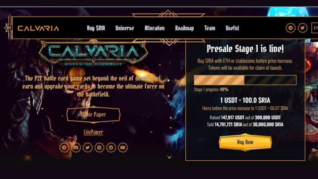 calvaria homepage