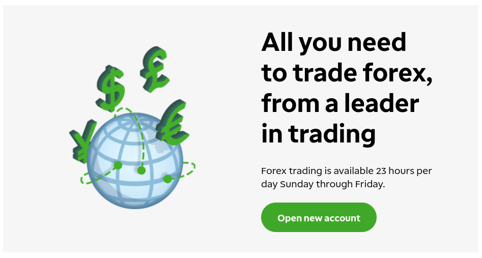 TD Ameritrade forex trading platform