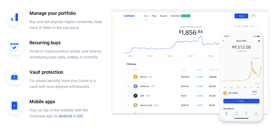 Coinbase crypto exchange uk