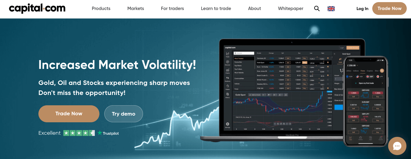 Capital.com trading app