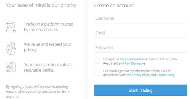 create an account with the best crypto margin trading platform