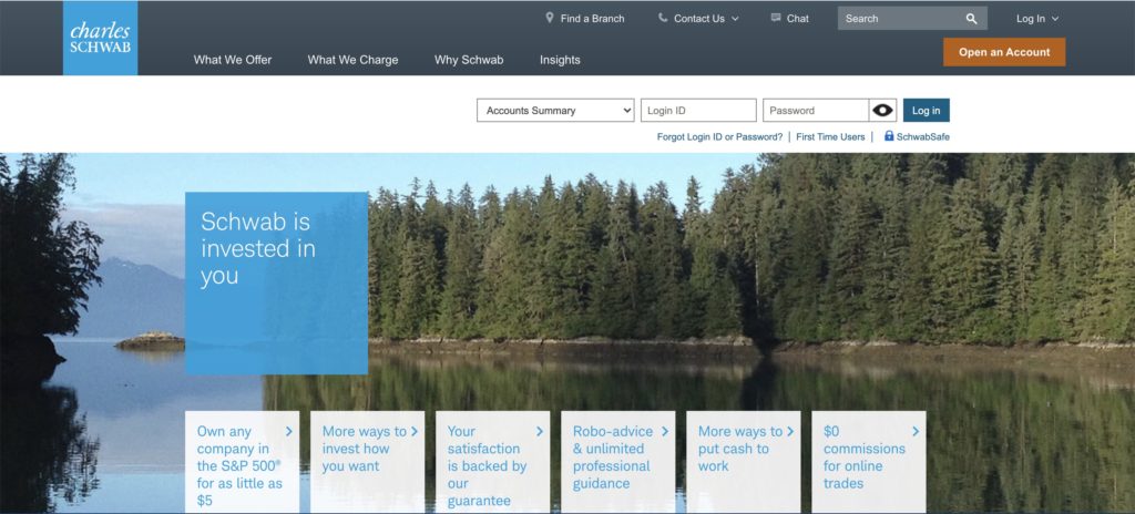 charles schwab best platform for trading etf