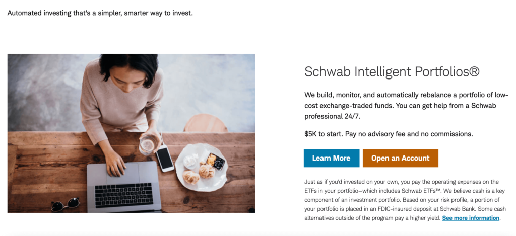 Charles Schwab Intelligent Portfolios