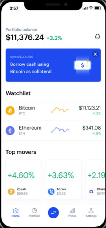 Coinbase app