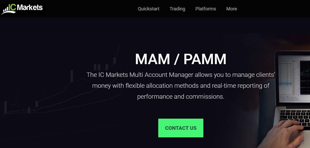 IC Markets MAM PAMM