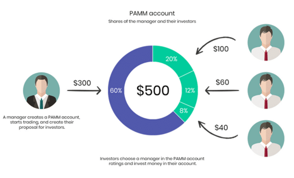 PAMM forex managed account structure