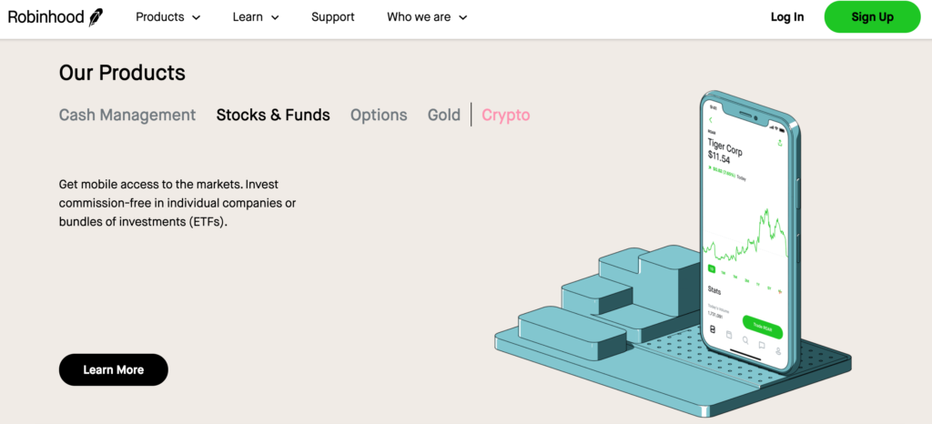 Robinhood tradable assets