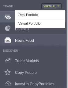 etoro demo account