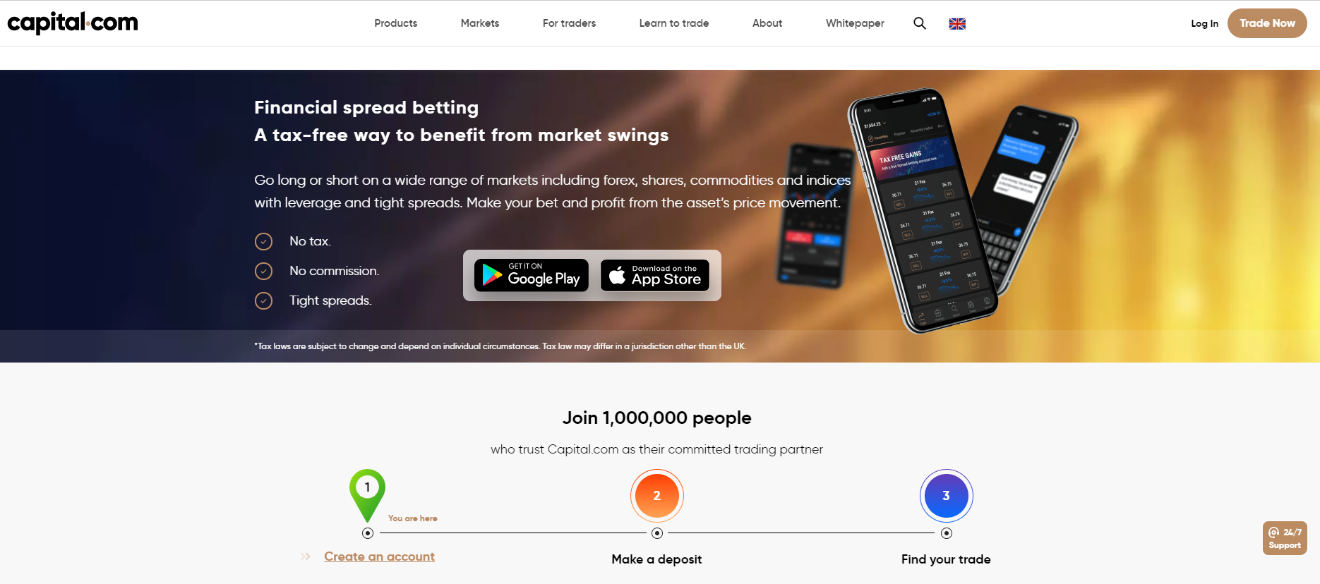 Capital.com trading platform