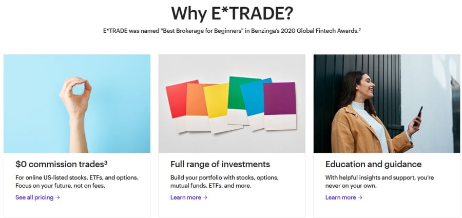 eTrade education