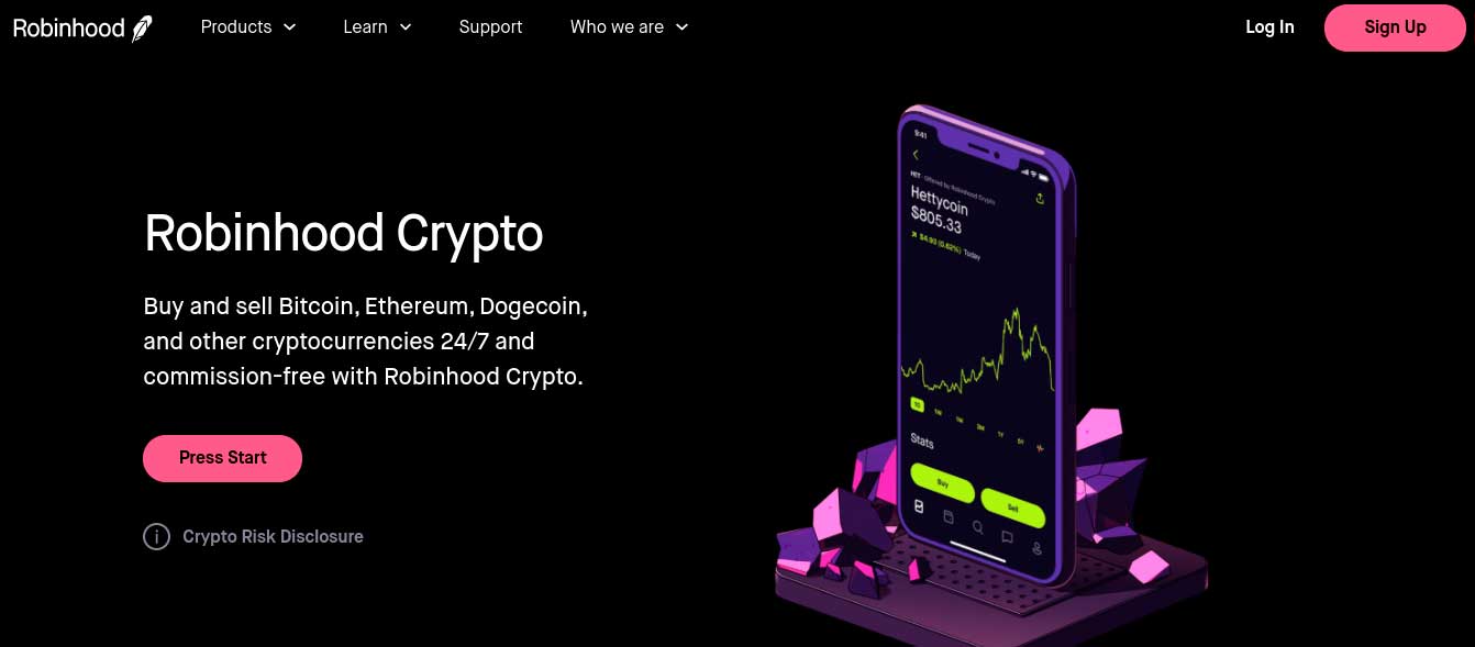 robinhood crypto day trading software