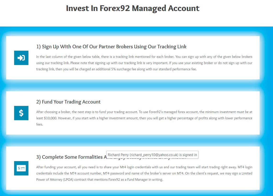 Forex92 how to get started PAMM