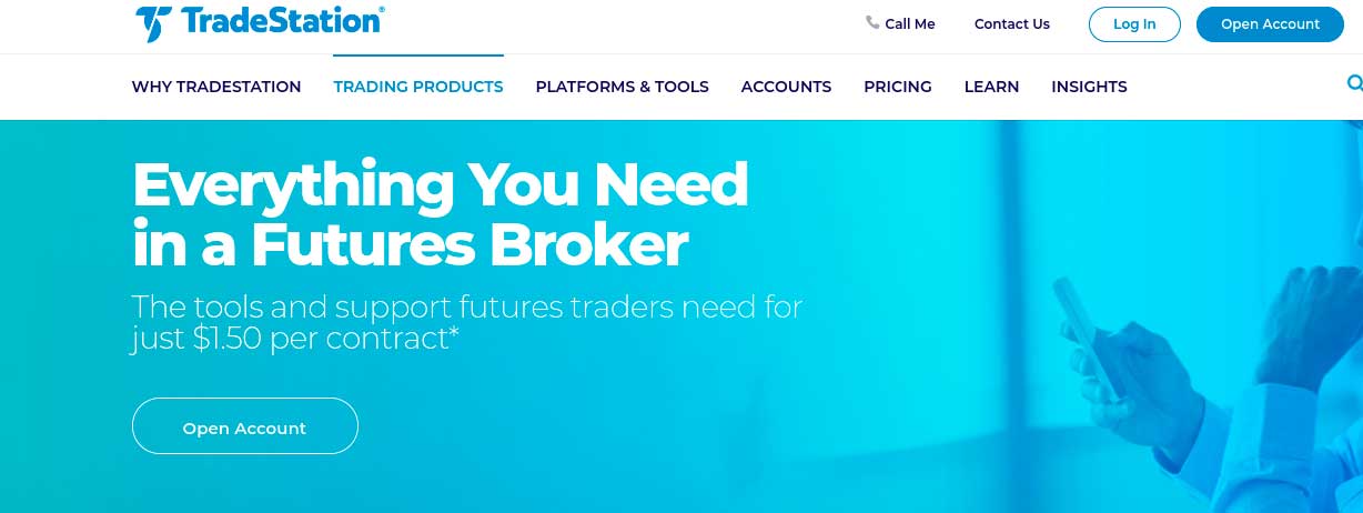 TradeStation online futures trading platform