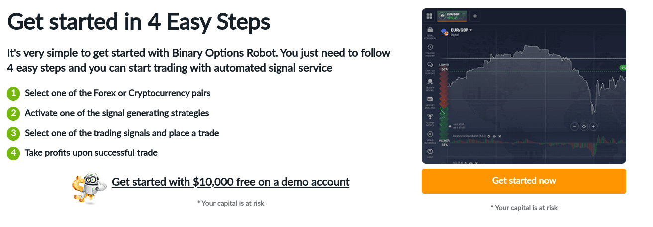 Binary options robot