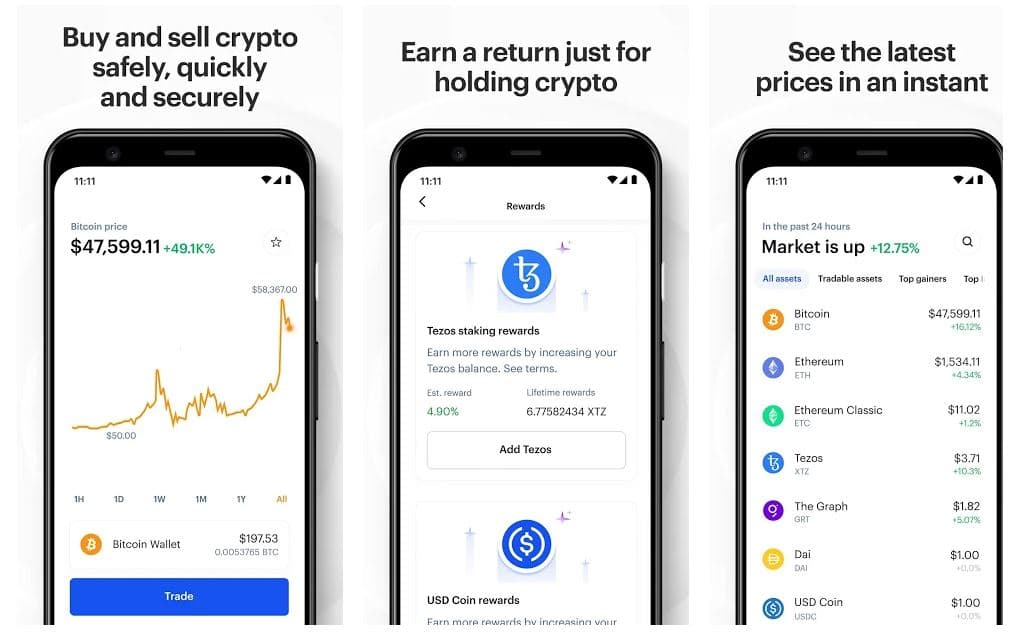 how safe is coinbase app