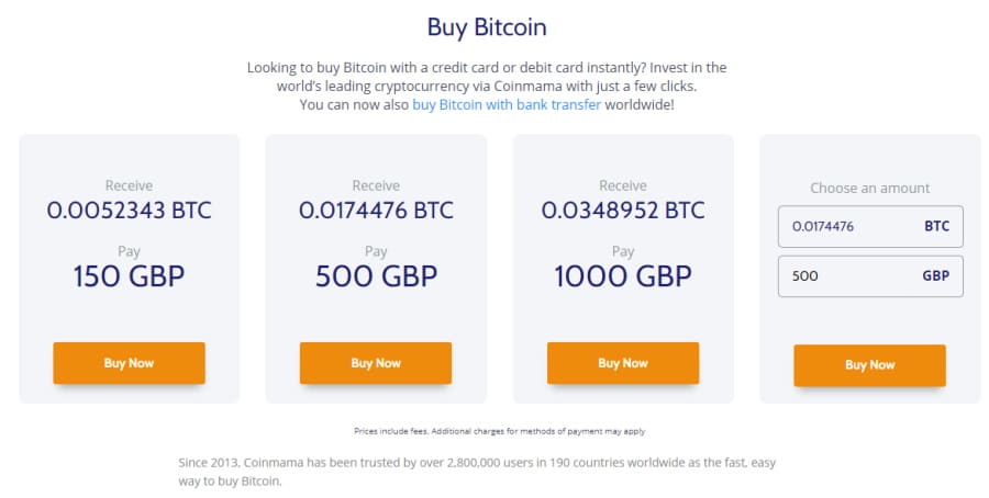 is it safe to buy bitcoin on coinmama