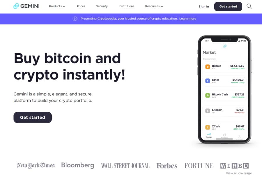gemini crypto wallet review