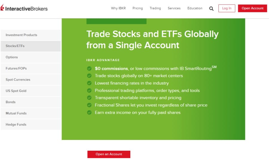Commissioni Trading - ProRealTime Trading con Interactive Brokers