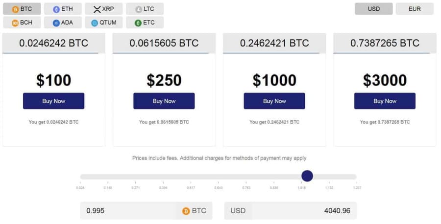 Satoshi and other Bitcoin denominations on Coinmama