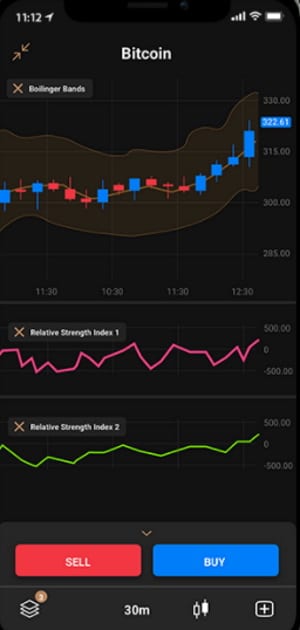 Trading mobile di Capital.com