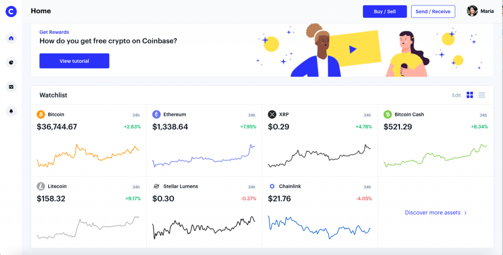 coinbase kryptoburza