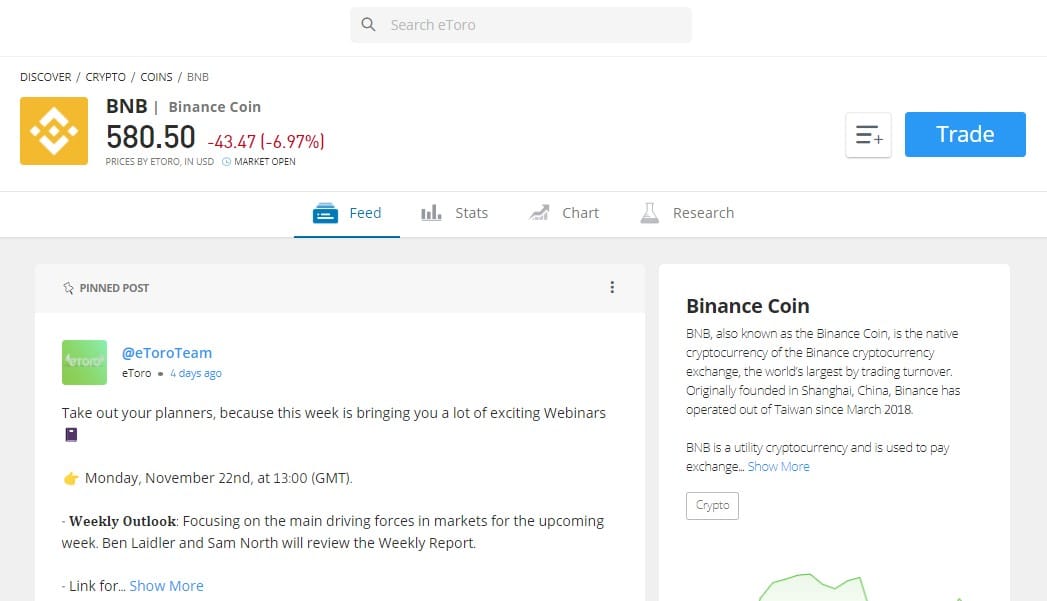Binance Coin ซื้อที่ไหน วิธีซื้อ Binance Coin วิธีซื้อ BNB แนวโน้มเหรียญ BNB อนาคตเหรียญ BNB ซื้อ bnb ยังไง วิธีซื้อ bnb ใน binance