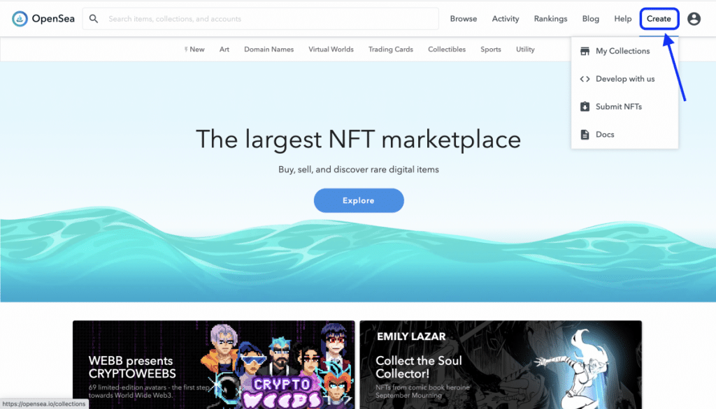 opensea best place to buy nfts
