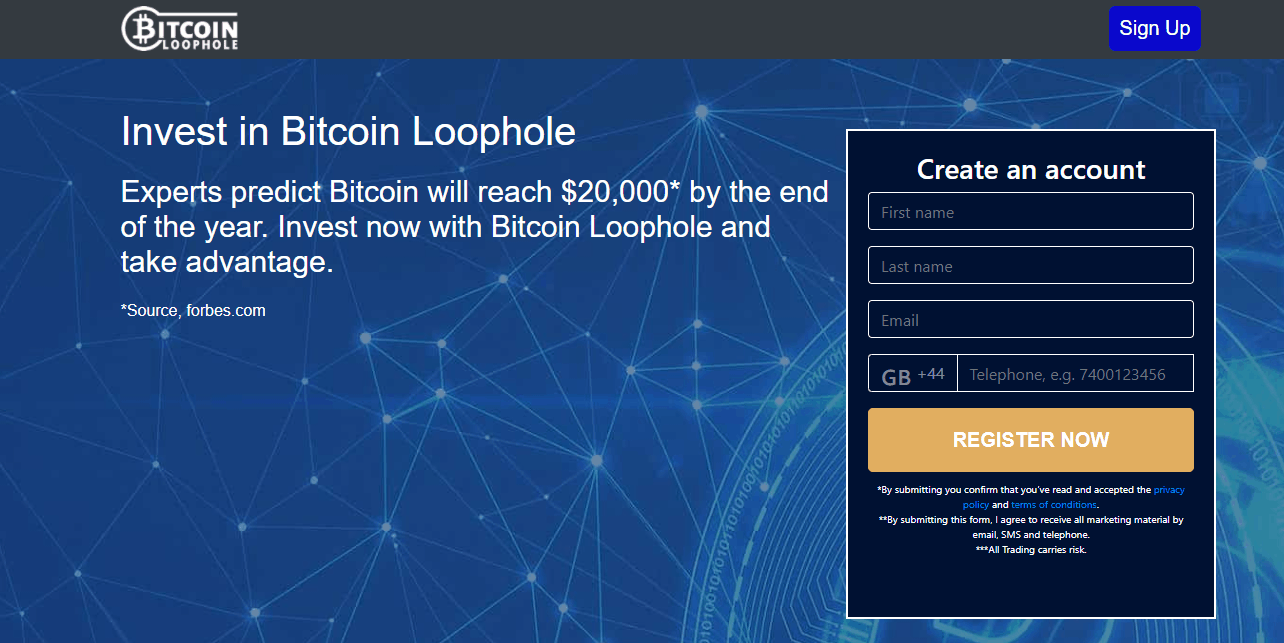 Bitcoin Loophole app 