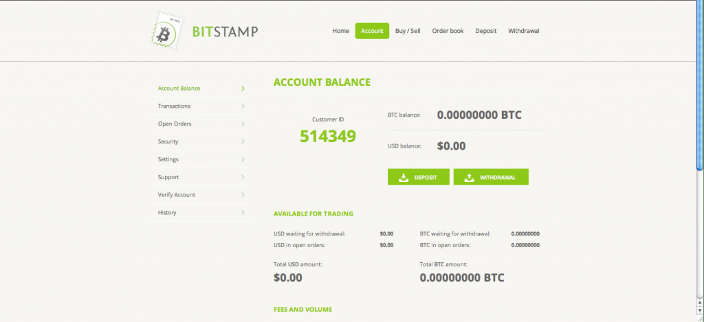Funding your Bitstamp account