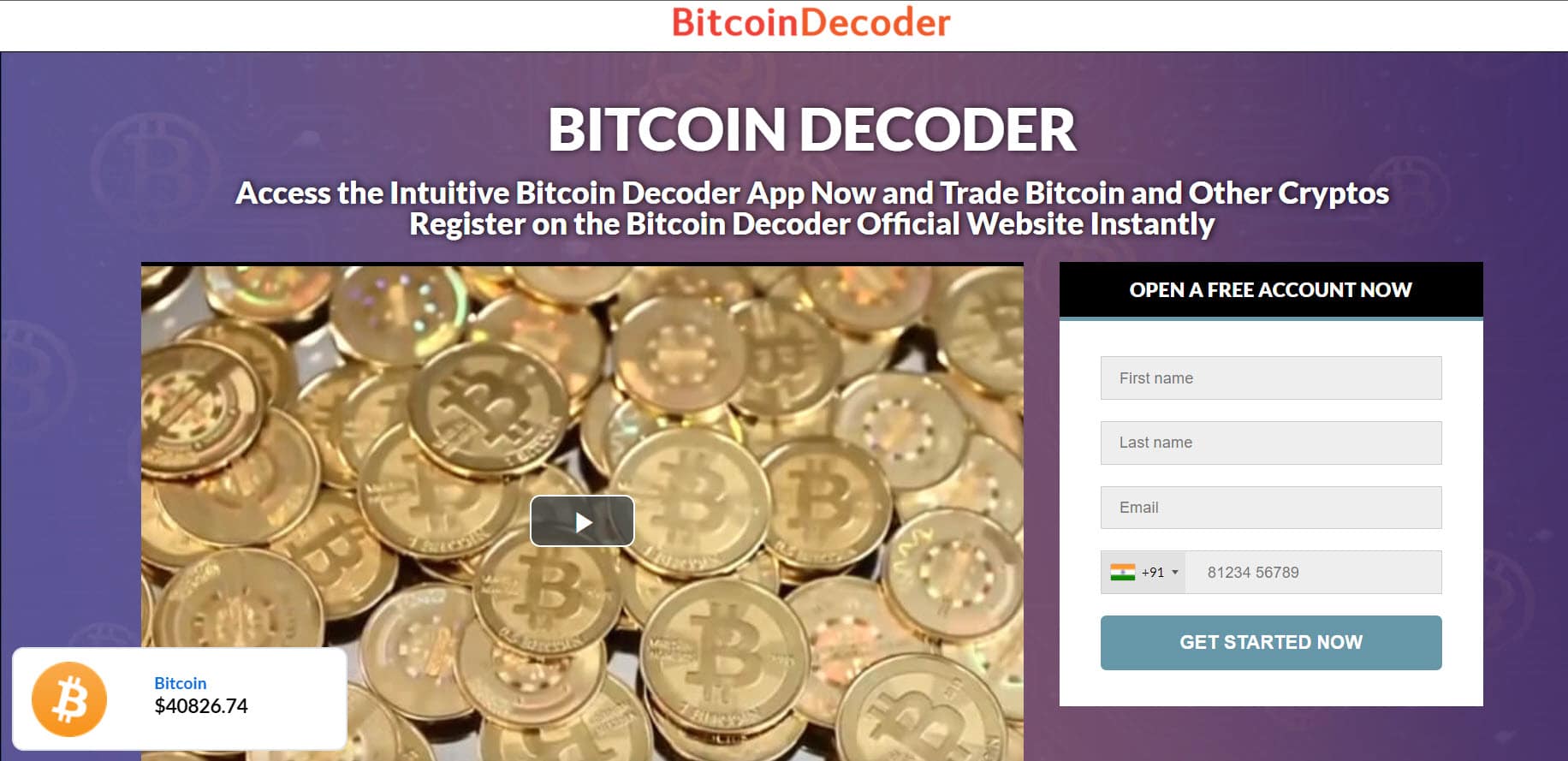 Bitcoin Decoder crypto robot