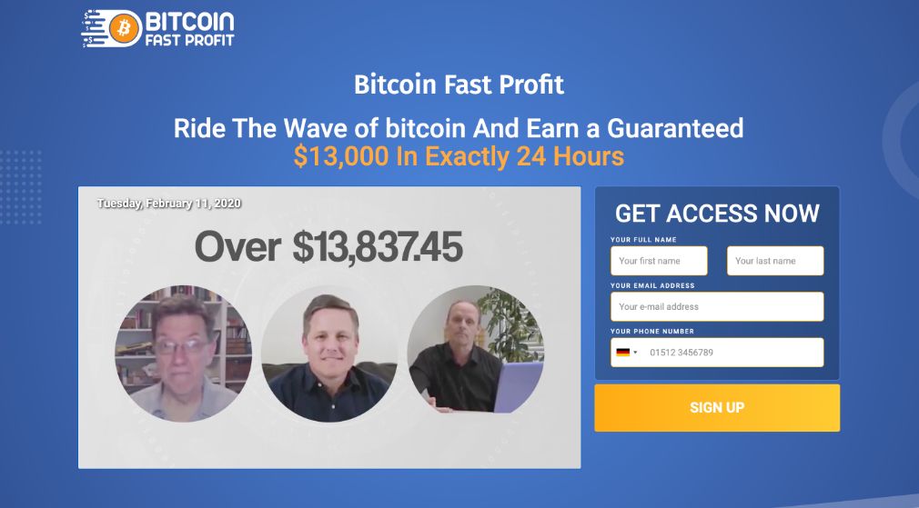 Bitcoin Fast Profit app