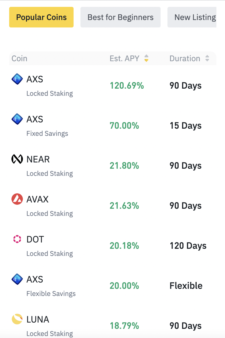 Defi crypto app