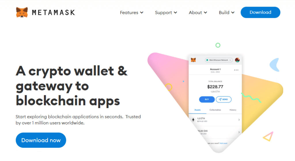 metamask homepage