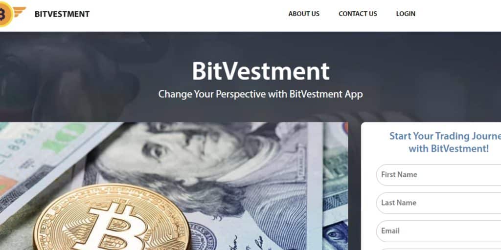 BitVestment Homepage