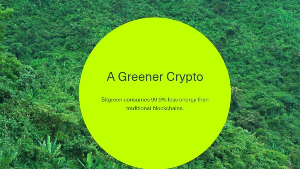 bitgreen most sustainable cryptocurrency