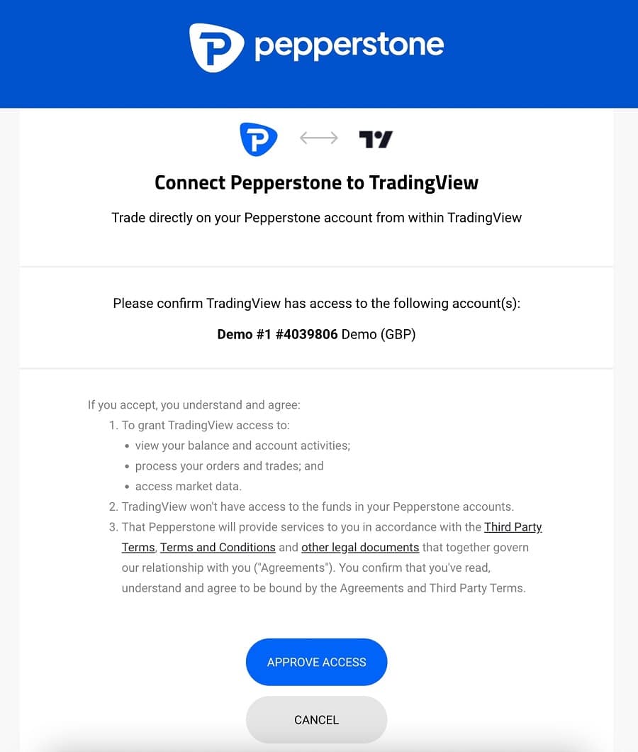 pepperstone what brokers work with tradingview