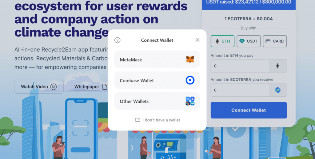how to buy ecoterra metamask