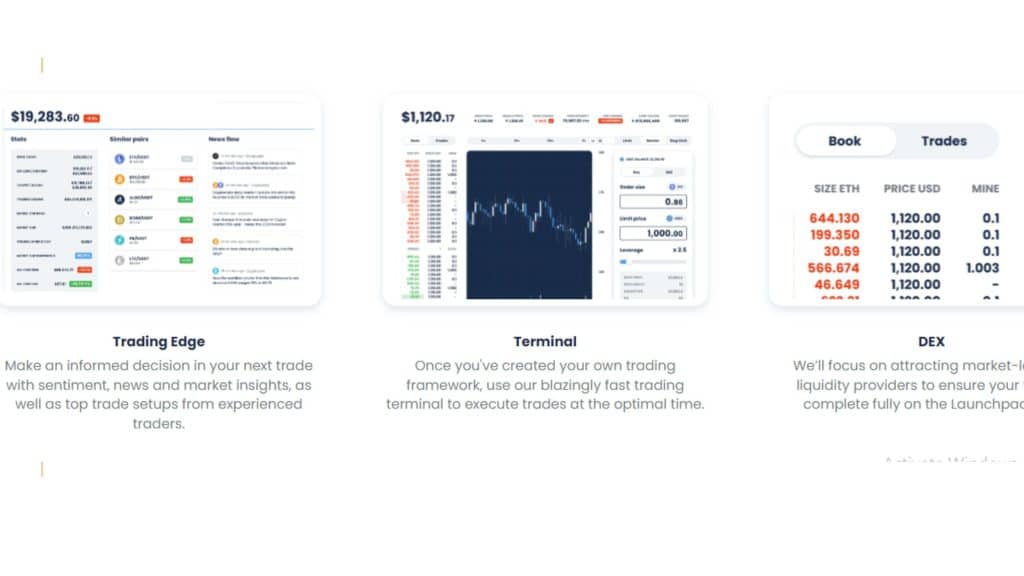 launchpad key features